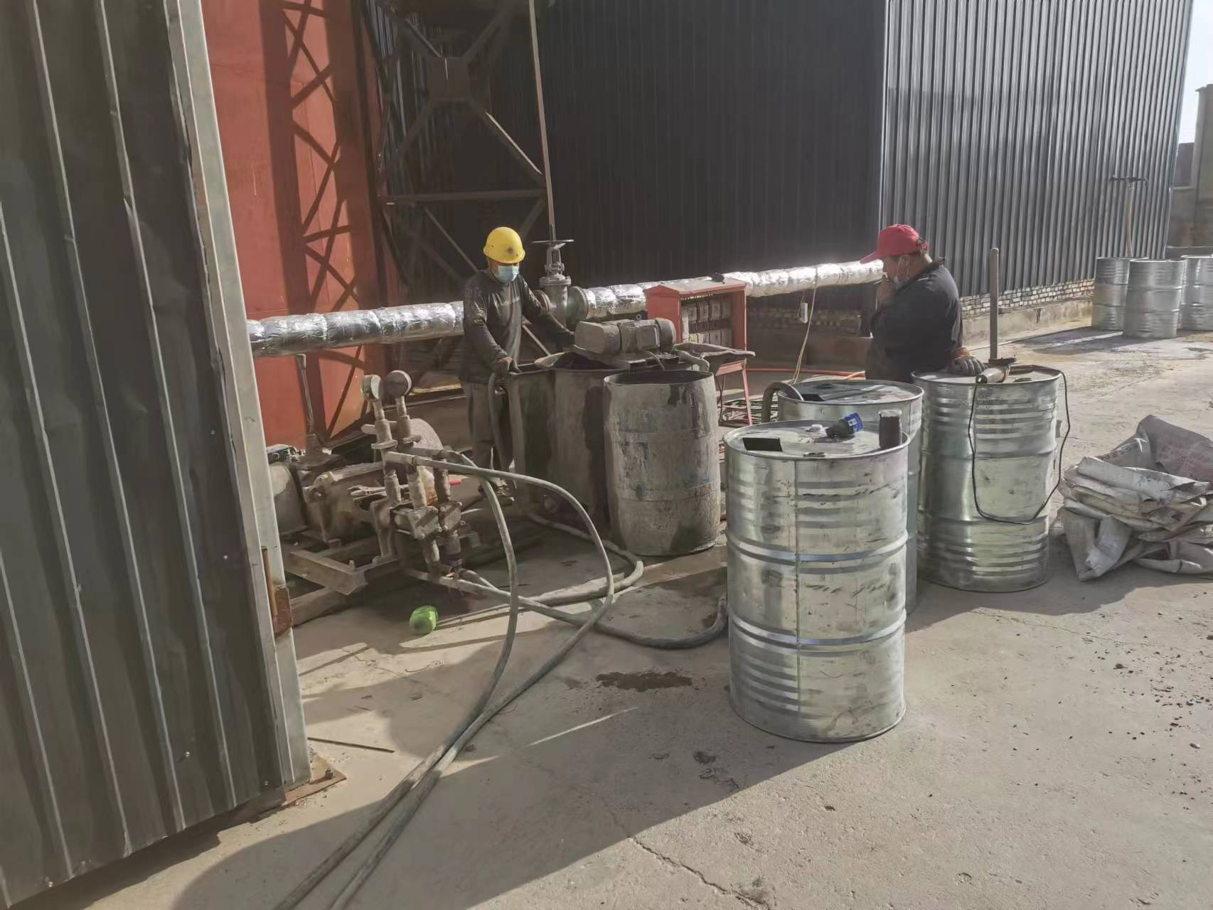 周矶办事处双液注浆